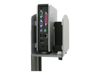 Ergotron - Systemskapholder (vertikal) universell - s&#248;lv - for P/N: 45-353-026, 45-354-026