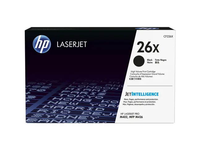 HP 26X - Høy ytelse - svart - original - LaserJet - tonerpatron (C...