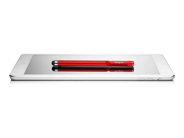 Targus - Stylus for mobiltelefon, nettbrett antimikrobiell, glatt rød
