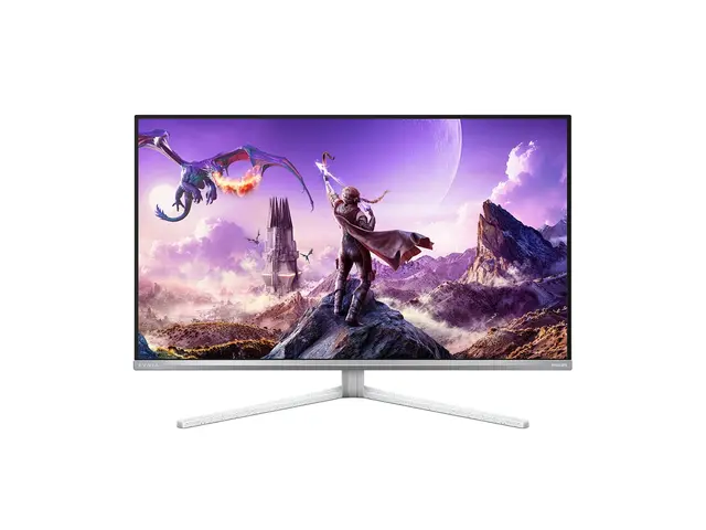 Philips Evnia 8000 32M2N8900P - OLED-skjerm gaming - USB - 32" (31.5" synlig) - 3840 x 2160 4K UHD (2160p) @ 240 Hz - 1500000:1 - DisplayHDR 500 True Black - 2xHDMI, DisplayPort, USB-C - høyttalere - hvit 