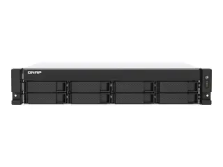 QNAP TS-873AeU - NAS-server - 8 br&#248;nner kan monteres i rack - SATA 6Gb/s - RAID 0, 1, 5, 6, 10, JBOD, 50, 60 - RAM 4 GB - 2.5 Gigabit Ethernet - iSCSI st&#248;tte - 2U