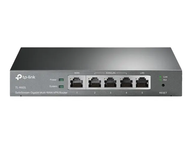 TP-Link SafeStream TL-R605 - Ruter 4-portssvitsj - 1GbE
