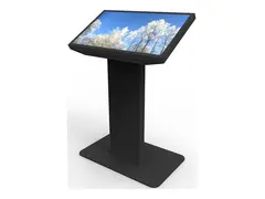 HI-ND Floorstand Touch 43" - Stativ for innteraktiv flatpanel / pekeskjerm - landskap - svart - skjermstørrelse: 43" - plassering på gulv