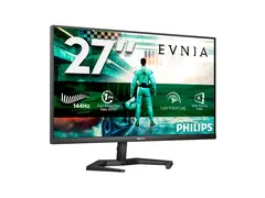 Philips Momentum 3000 27M1N3500LS - LED-skjerm 27" - 2560 x 1440 QHD @ 144 Hz - VA - 250 cd/m² - 4000:1 - HDR10 - 1 ms - 2xHDMI, DisplayPort - høyttalere - teksturert svart