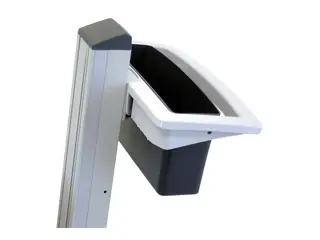 Ergotron Neo-Flex - Monteringskomponent (håndtak, bakre kurv) plastikk - to-tonet grått - vognmonterbar - for P/N: 24-205-214, 24-206-214