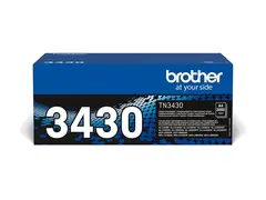Brother TN3430 - Svart - original - tonerpatron for Brother HL-L5000, L5050, L5100, L5200, L6450, MFC-L5700, L5750, L6800, L6900, L6950, L6970