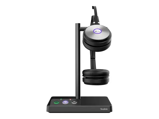 Yealink WH62 Dual - For Microsoft Teams hodesett on-ear DECT trådl...