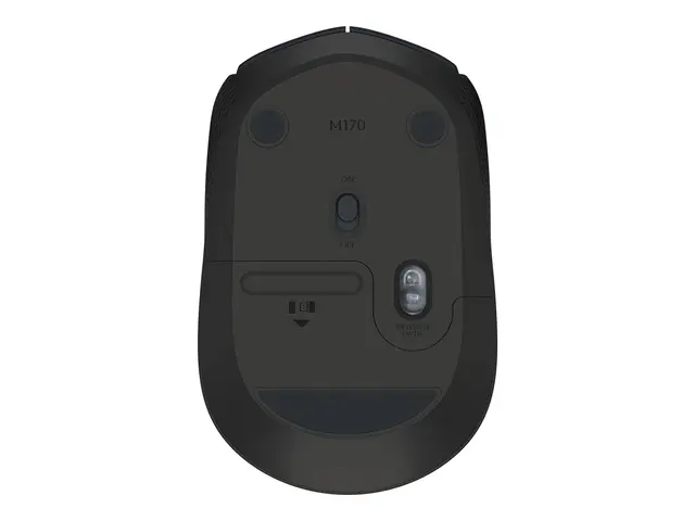 Logitech B170 - Mus - optisk - 3 knapper - trådløs - 2.4 GHz - USB...