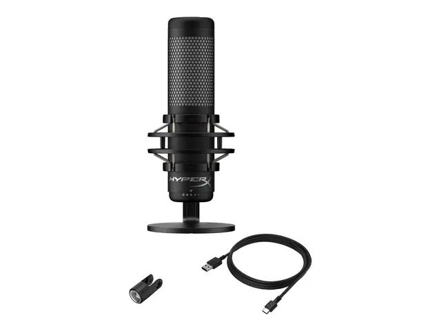 HyperX QuadCast S - Mikrofon USB grå, svart for Victus by HP Lapto...