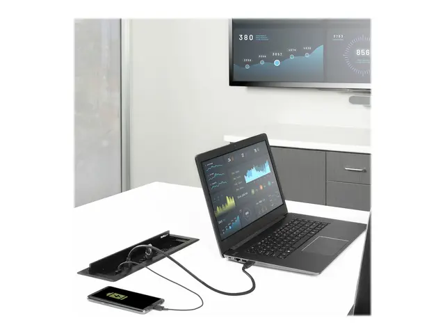 StarTech.com Dual-Module Conference Table Connectivity Box-Customi...