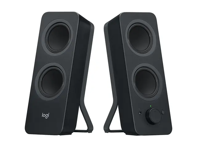 Logitech Z207 - Høyttalere - for PC - 2.0-kanal - trådløs - Blueto...