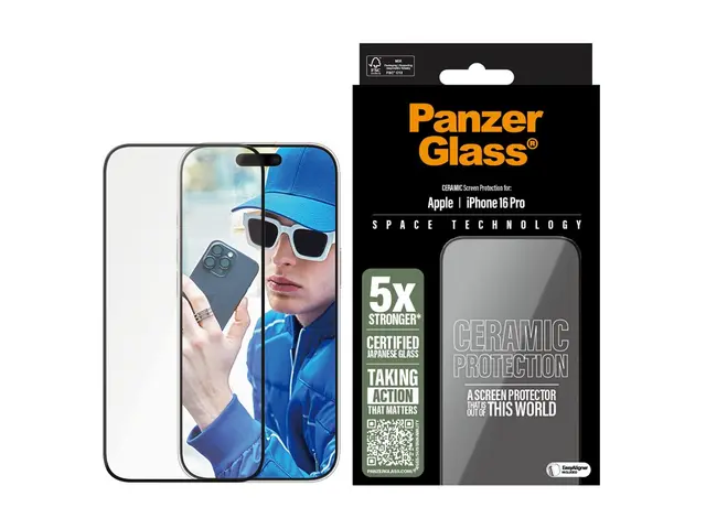 PanzerGlass Ceramic Protection - Skjermbeskyttelse for mobiltelefo...