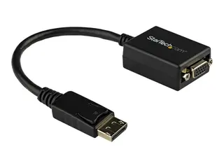 StarTech.com DisplayPort To VGA Video Adapter Converter Active - 1080p - DP to VGA Converter (DP2VGA2) - displayadapter - 27.94 cm