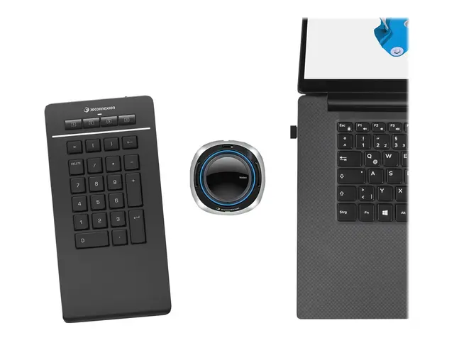 3Dconnexion Keyboard Numpad Pro - Tastegruppe trådløs USB, 2.4 GHz...