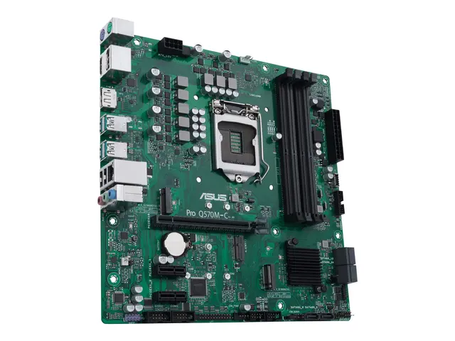 ASUS Pro Q570M-C/CSM - Hovedkort micro ATX LGA1200-sokkel Q570 Chi...