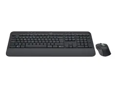 Logitech Signature MK650 Combo for Business Tastatur- og mussett - trådløs - Bluetooth LE - QWERTY - Storbritannia - elfenbenshvit