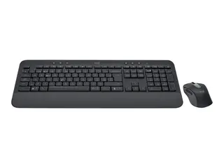 Logitech Signature MK650 Combo for Business Tastatur- og mussett - trådløs - Bluetooth LE - QWERTY - Storbritannia - elfenbenshvit