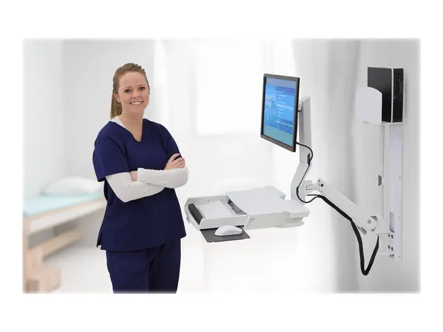 Ergotron StyleView - Monteringssett (CPU-holder, tastaturbakke, sk...