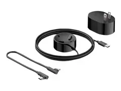 Meta Quest Pro Compact - Ladedokk + AC-strømadapter på kabel: USB-C - svart - for Meta Quest Pro