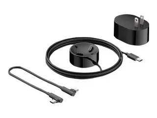Meta Quest Pro Compact - Ladedokk + AC-strømadapter på kabel: USB-C - svart - for Meta Quest Pro