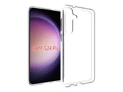 iiglo - Baksidedeksel for mobiltelefon silikon, termoplast-polyuretan (TPU) - gjennomsiktig - for Samsung Galaxy S24+