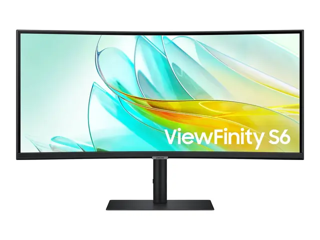Samsung ViewFinity S6 S34C654UAU - S65UC Series LED-skjerm kurvet ...