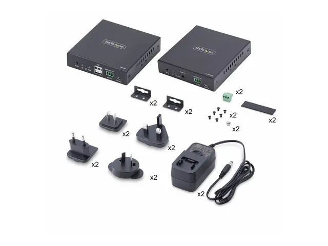 StarTech.com HDMI KVM Extender Over IP Network, 4K 60Hz, Driverles...