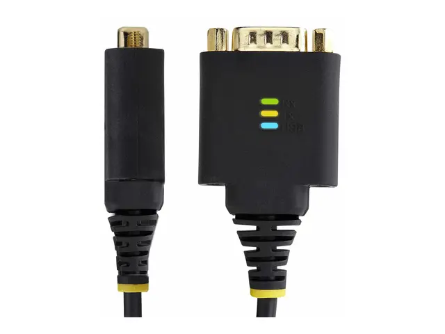 StarTech.com 1ft (30cm) USB to Serial Adapter Cable, COM Retention...