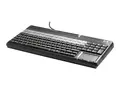 HP POS Keyboard with Magnetic Stripe Reader Tastatur - USB - Norsk - for Engage Flex Mini Retail System; Engage One; MX12; RP9 G1 Retail System