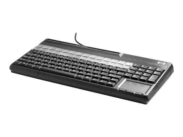 HP POS Keyboard with Magnetic Stripe Reader - Tastatur - USB - Nor...