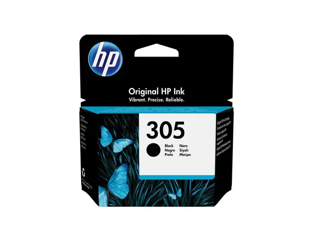 HP 305 - 2 ml svart original blekkpatron for Deskjet 23XX, 27XX, 2...