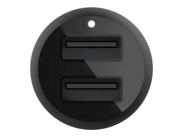 Belkin BoostCharge Dual Charger - Bilstrømadapter 24 watt 4.8 A 2 ...