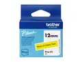 Brother BTAG-631 - Svart p&#229; gult Rull (1,2 cm x 4 m) 1 kassett(er) hengeboks - merketape