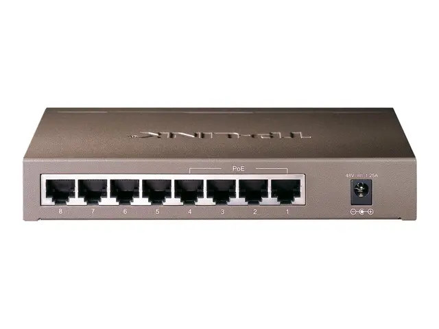 TP-Link TL-SF1008P - Switch - 4 x 10/100 (PoE) + 4 x 10/100 - stas...