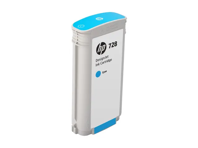 HP 728 - 130 ml - cyan - original - DesignJet - blekkpatron - for ...