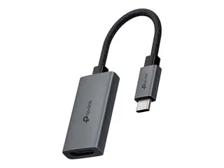TP-Link UA520C V1 - Adapterkabel - USB-C hann til HDMI hunn 10 cm - 4K-støtte