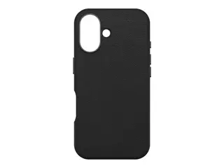 OtterBox Symmetry Series - Baksidedeksel for mobiltelefon MagSafe-samsvar - kaktuslær, polyuretan - noir aske (svart) - for Apple iPhone 16