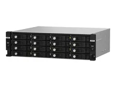 QNAP TL-R1620Sdc - Harddiskarray - 16 brønner (SATA-600 / SAS-3) SAS 12Gb/s (ekstern) - kan monteres i rack - 3U
