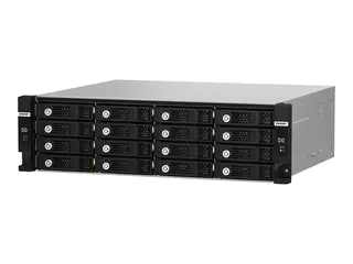 QNAP TL-R1620Sdc - Harddiskarray - 16 brønner (SATA-600 / SAS-3) SAS 12Gb/s (ekstern) - kan monteres i rack - 3U