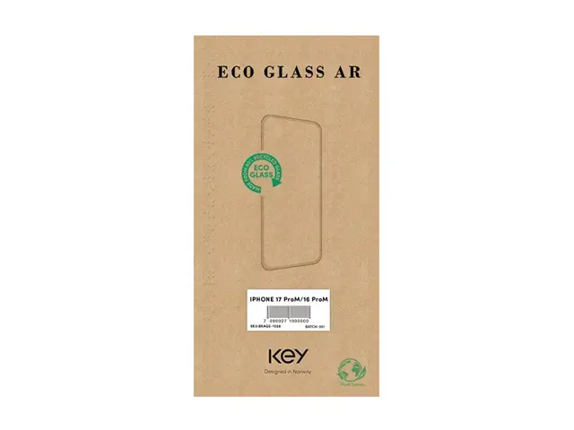 Key Eco - Skjermbeskyttelse for mobiltelefon anti-refleks 2.5D gla...