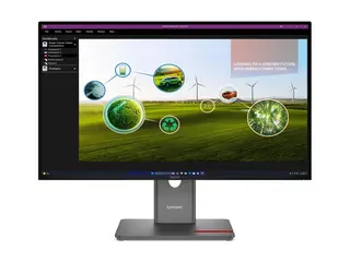 Lenovo ThinkVision P27Q-40 - LED-skjerm - 27&quot; 2560 x 1440 QHD @ 120 Hz - IPS - 350 cd/m&#178; - 1500:1 - DisplayHDR 10 - 4 ms - HDMI, DisplayPort - eklipsesvart