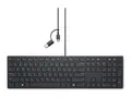 Dell Wired Collaboration Keyboard KB525C Tastatur - USB, USB-C - QWERTY - Pan Nordic - svart - med 3 years NBD Advance Exchange