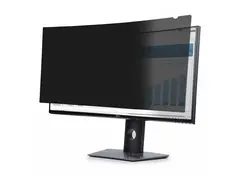 StarTech.com Privacy Screen For Dell P3424WE, Double-Sided Filter, TAA Personvernfilter for skjerm - 2-veis - avtakbar - innstikksdel/klebemiddel - 34&quot; (ultra-wide) - svart - TAA-samsvar