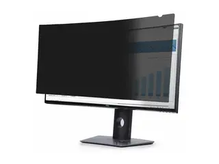 StarTech Privacy Screen For Dell P3424WE, Double-Sided Filter, TAA Personvernfilter for skjerm - 2-veis - avtakbar - innstikksdel/klebemiddel - 34" (ultra-wide) - svart - TAA-samsvar