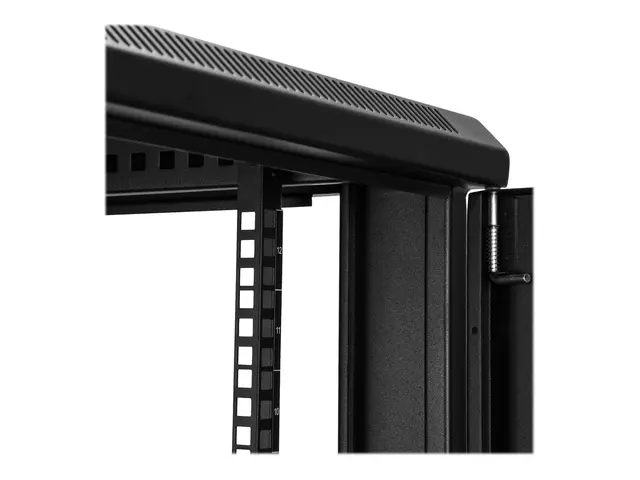 StarTech.com 12U Server Rack Cabinet, 4-Post Adjustable Depth (2" ...