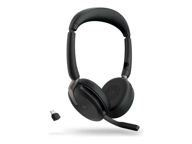 Jabra Evolve2 65 Flex MS Stereo - Hodesett on-ear Bluetooth trådlø...