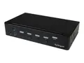 StarTech.com 4 Port HDMI KVM - HDMI KVM Switch 1080p - USB 3.0 &amp; Audio Support - KVM Video Switch (SV431HDU3A2) - KVM / lyd / USB-svitsj - 4 porter - rackmonterbar