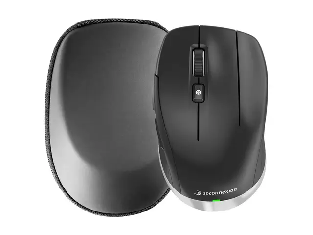 3Dconnexion CadMouse Compact Wireless - Mus ergonomisk optisk 7 kn...
