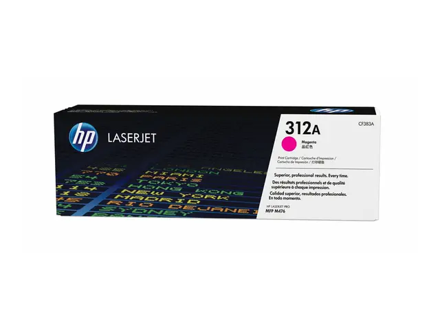 HP 312A - Magenta - original - LaserJet - tonerpatron (CF383A) - f...
