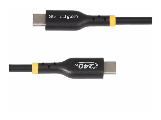 StarTech.com 1m USB C Charging Cable, USB-IF Certified USB-C 240W ...